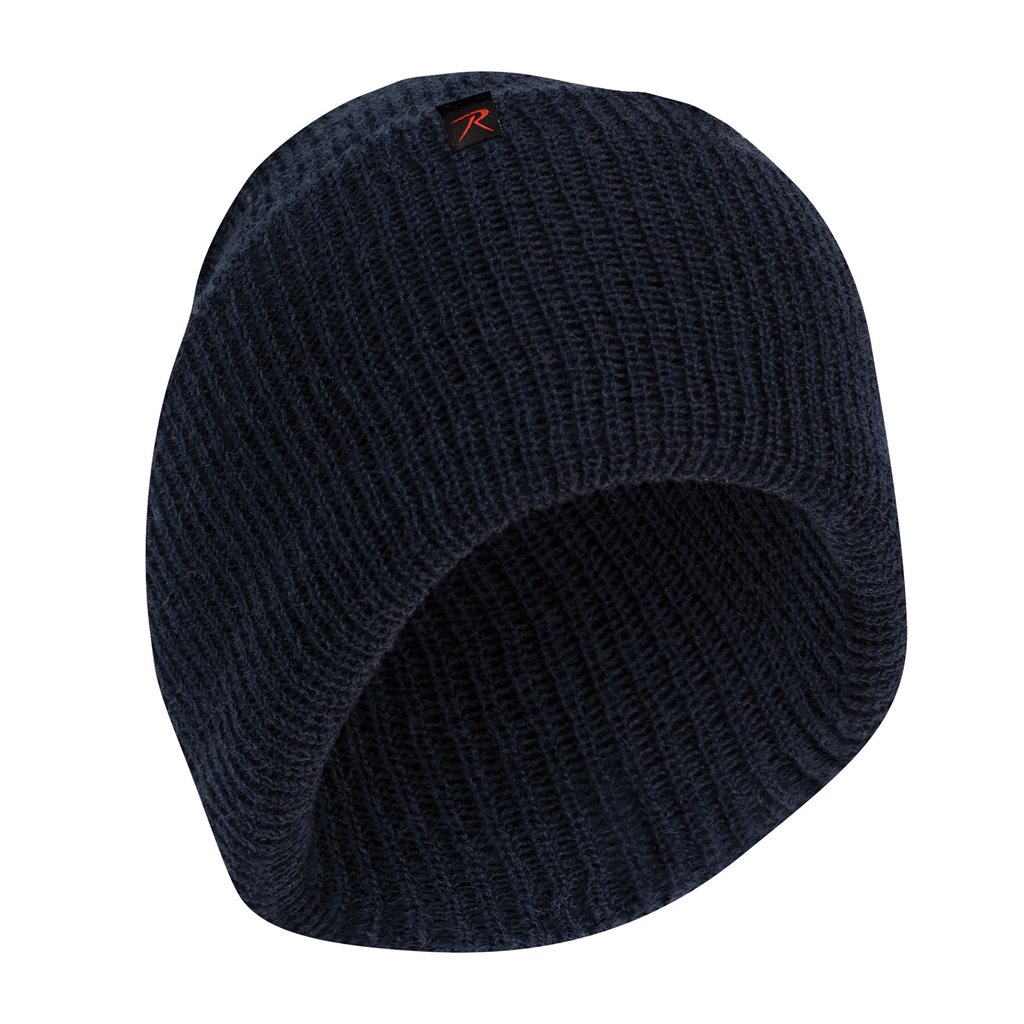 Levně ROTHCO čepice vlněná WATCH pletená MODRÁ