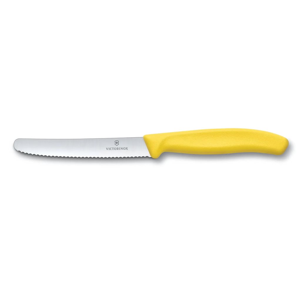 Levně VICTORINOX nůž na rajčata 11cm ŽLUTÝ