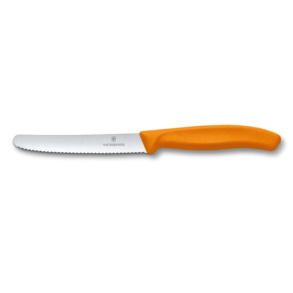 Levně VICTORINOX nůž na rajčata 11cm ORANŽOVÝ