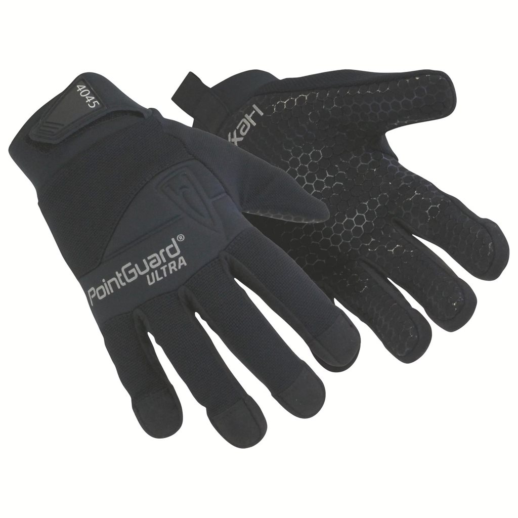 Rukavice taktické HEXARMOR® POINTGUARD® ULTRA 4045 ČERNÉ