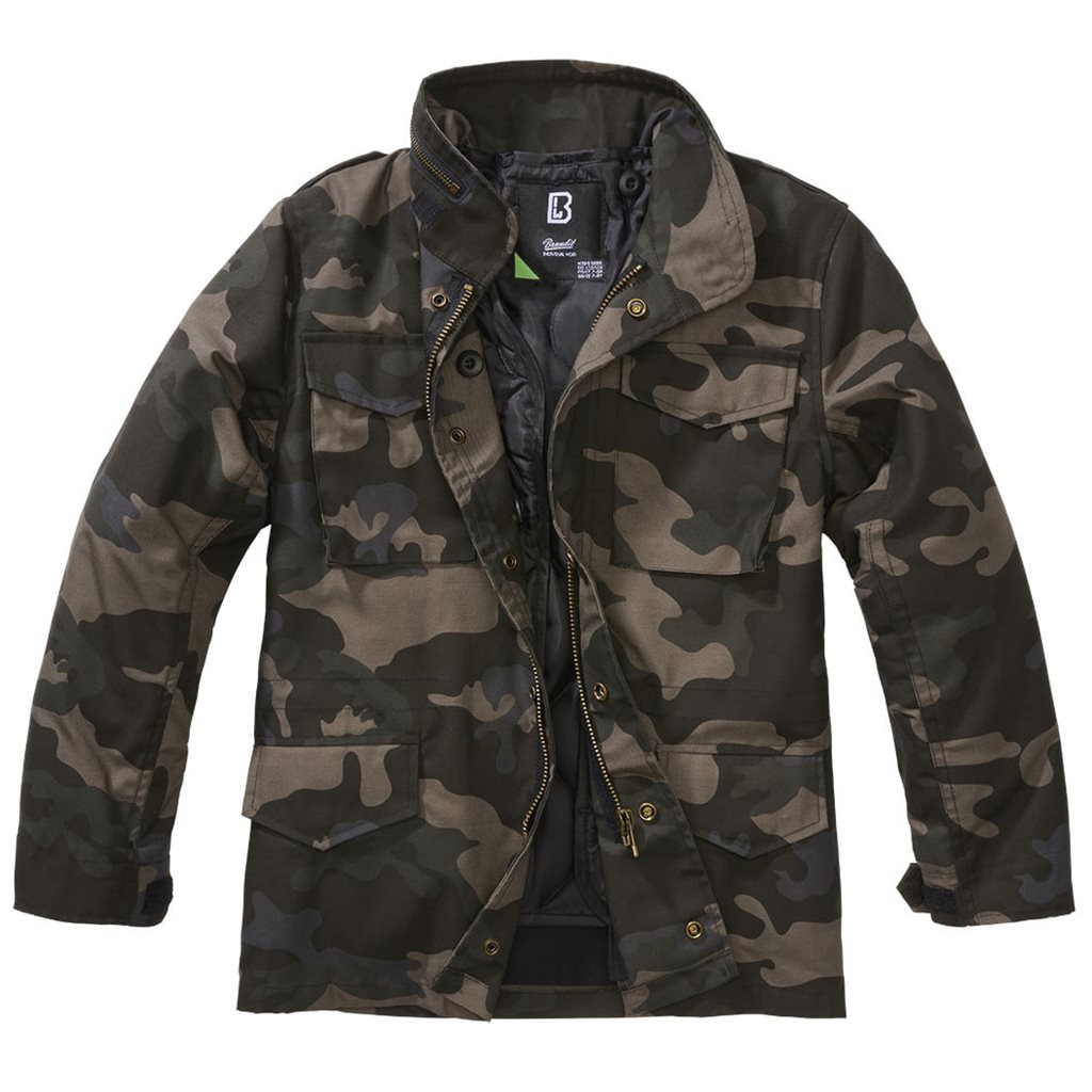 Bunda dětská M65 STANDARD DARK CAMO vel. 146-152