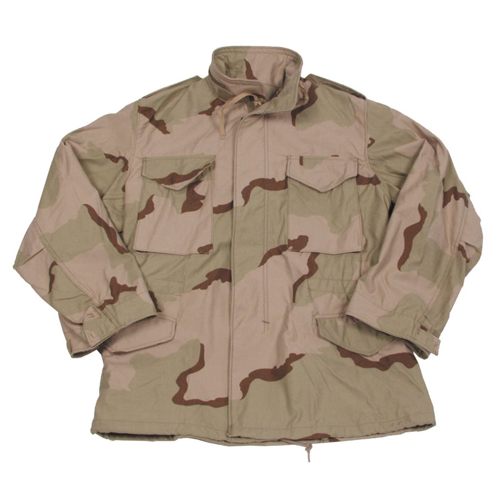Levně Bunda US M65 3-COL DESERT original nová