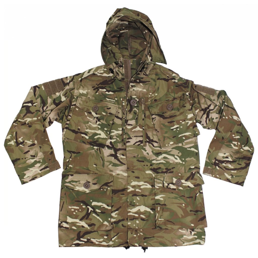 Levně Bunda britská COMBAT MK1 MTP wind