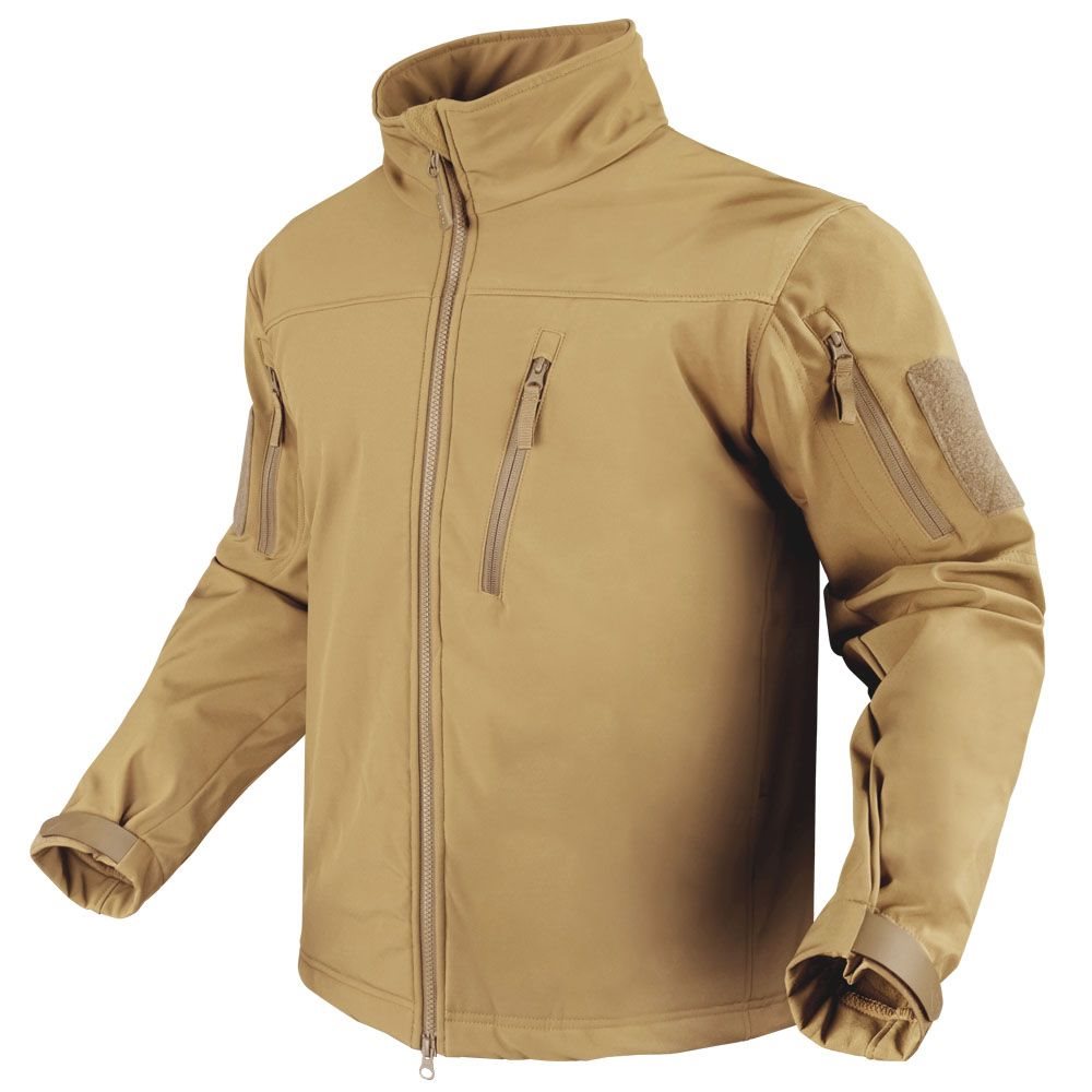 Levně Bunda PHANTOM softshell COYOTE