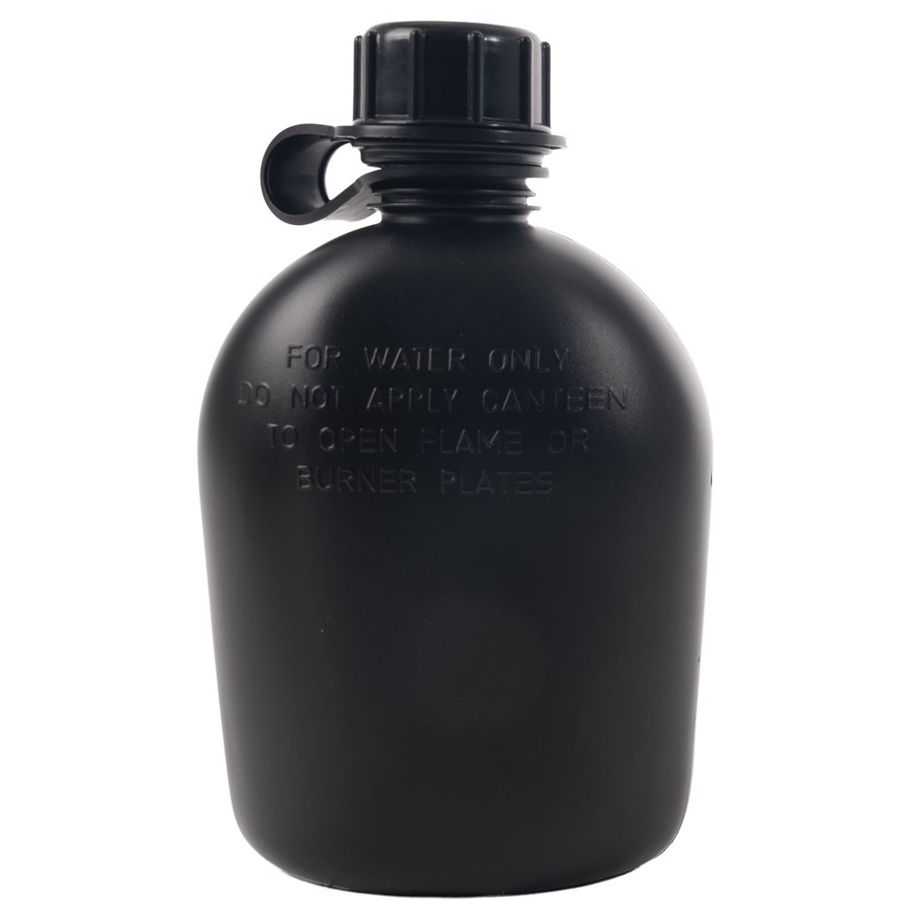 Levně Láhev polní original US 1Qt. plastová ČERNÁ