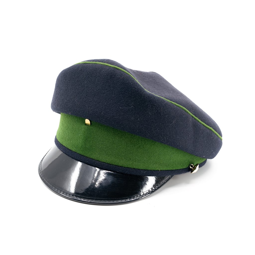 Levně Brigadýrka BRITSKÁ dámská TMAVĚ MODRÁ-ZELENÁ