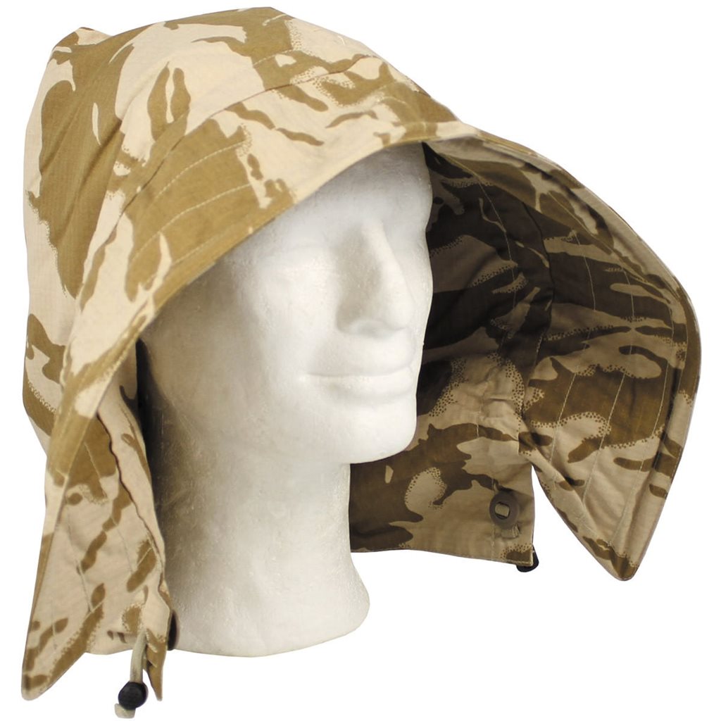 Levně Kapuce BRITSKÁ pro bundu SMOCK rip-stop DPM DESERT