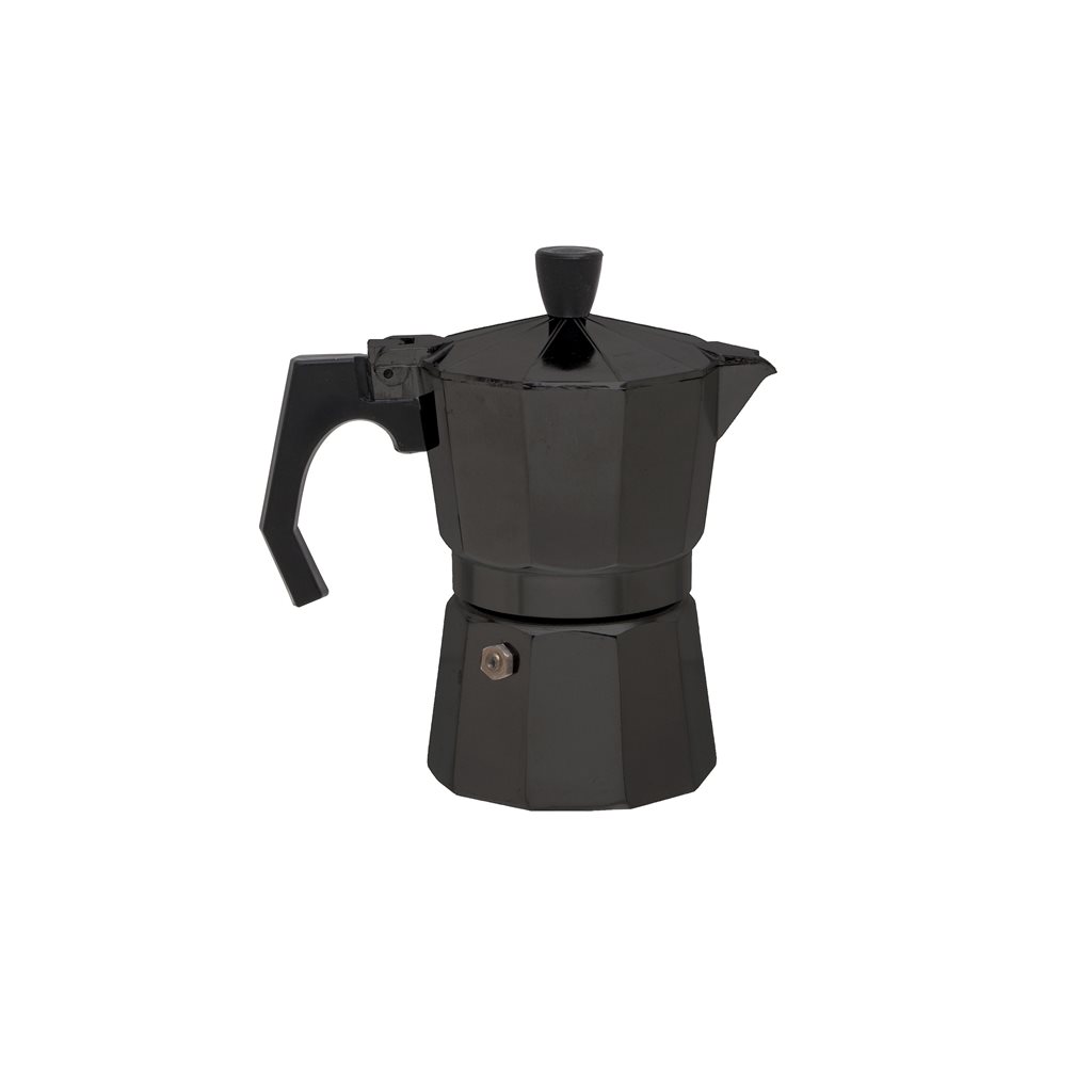 Levně Origin Outdoors konvička moka BELLANAPOLI na 3 šálky ČERNÁ