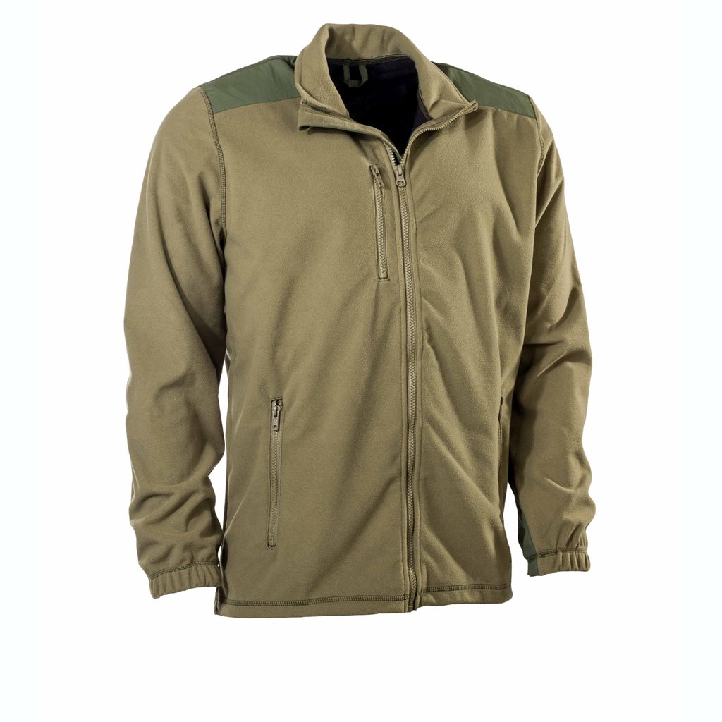 Levně Bunda BELGICKÁ WINDSTOPPER fleece ZELENÁ
