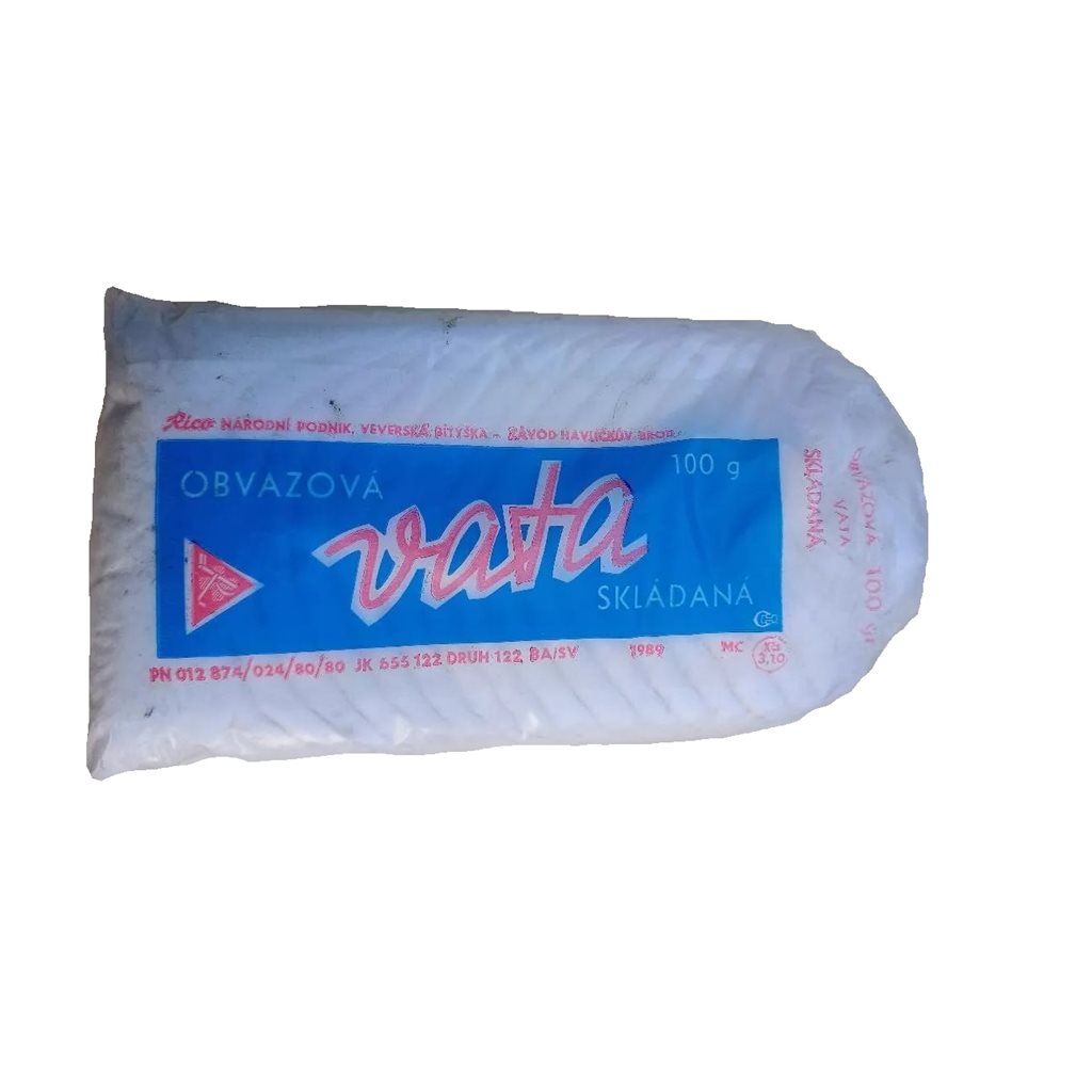 Levně Vata obvazová skládaná 100g RICO 1989