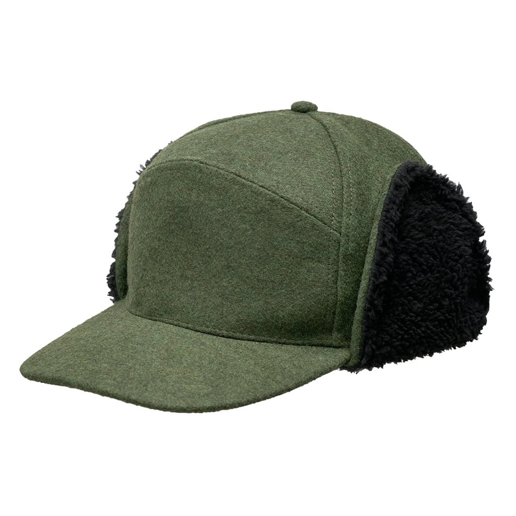 Levně BRANDIT čepice zimní Lumberjack ZELENÁ