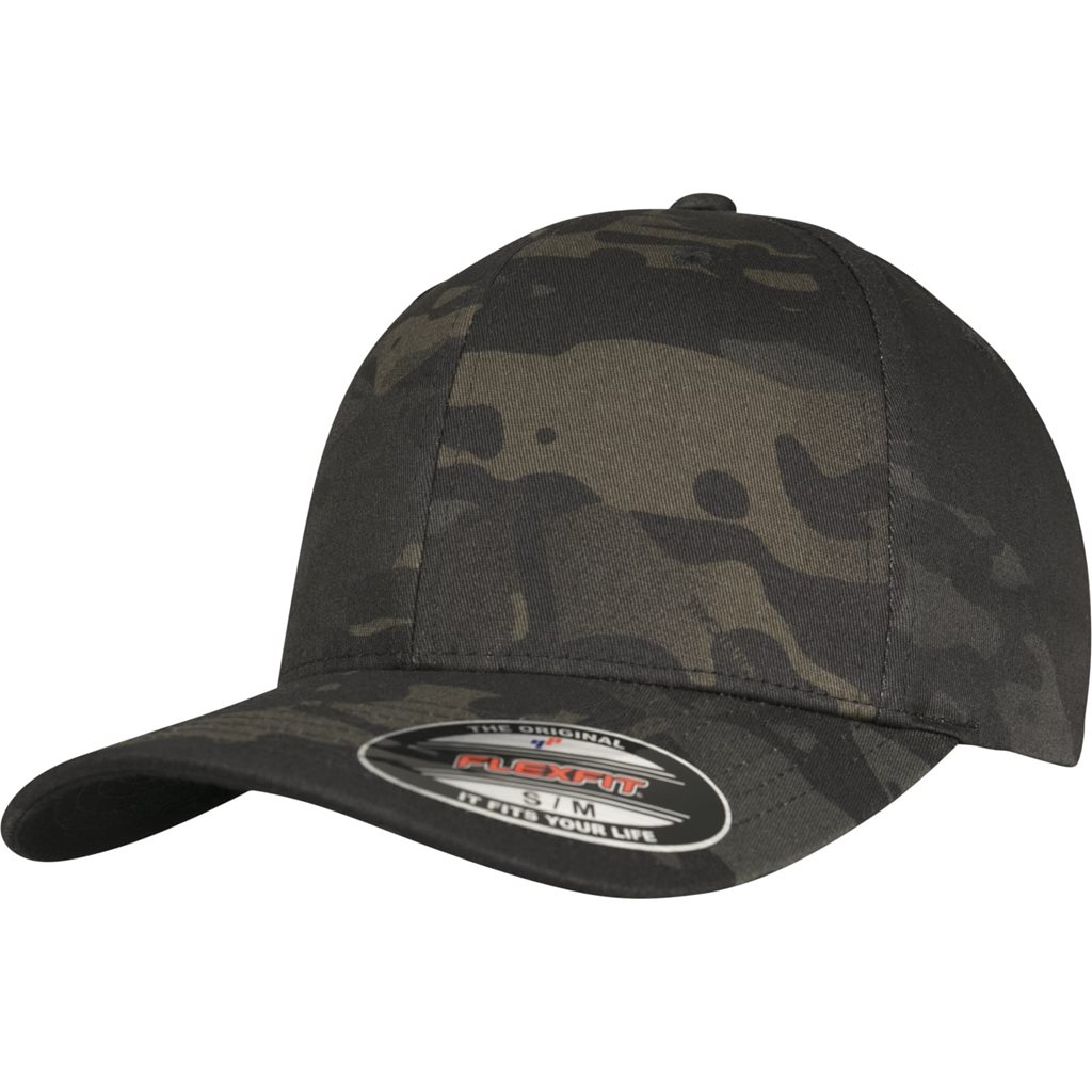 Levně Čepice FLEXFIT MULTICAM® BLACK