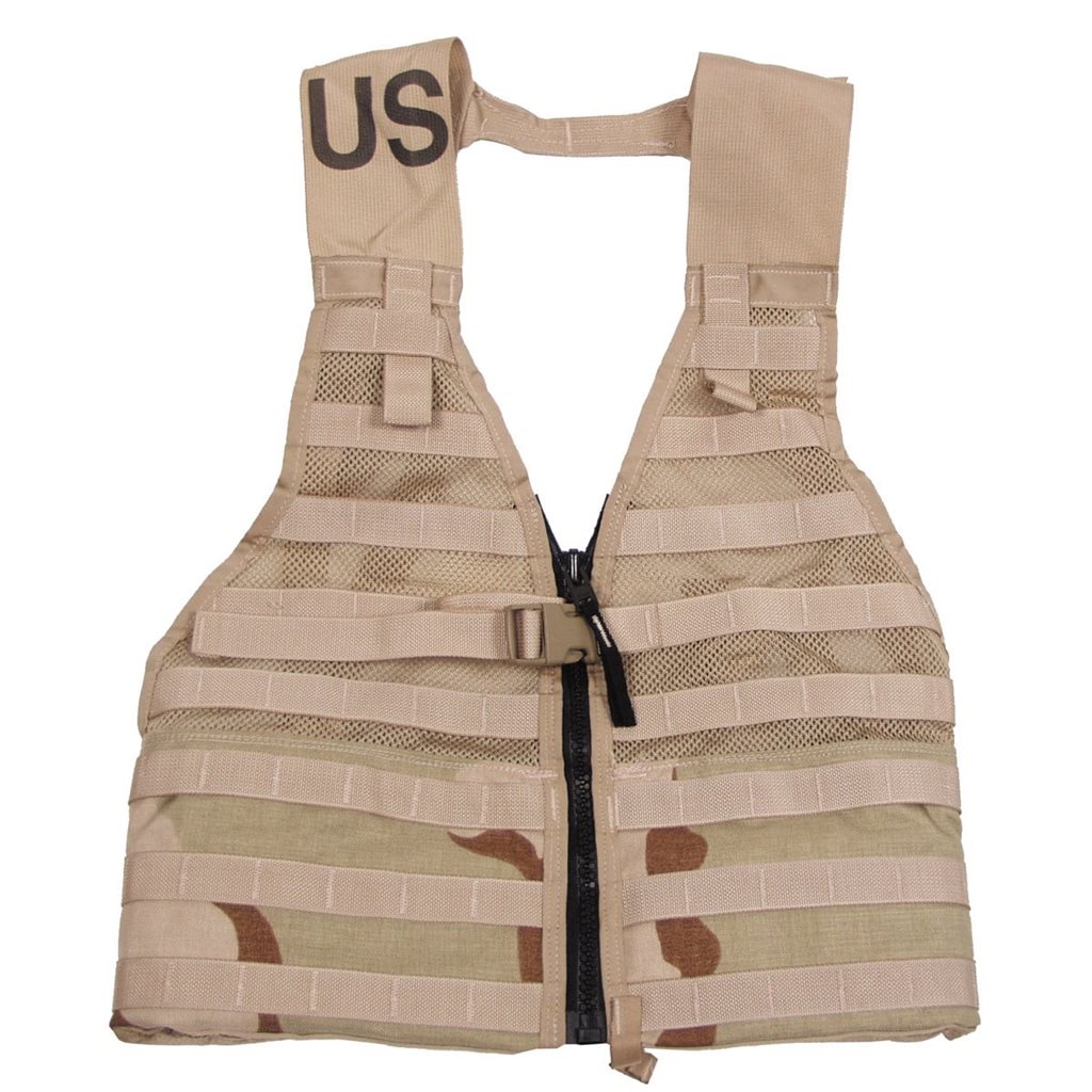 Levně Vesta taktická US MOLLE II FLC 3-COL DESERT