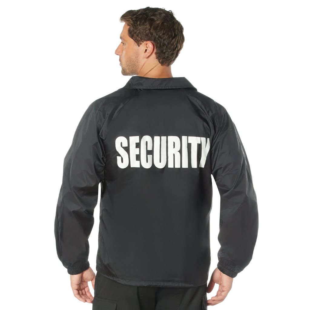 Levně Bunda SECURITY ENFORCEMENT COACHES ČERNÁ