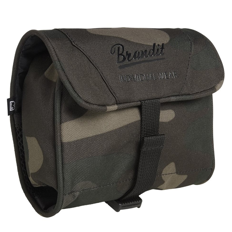 Levně BRANDIT taška MEDIUM na toaletní potřeby DARK CAMO