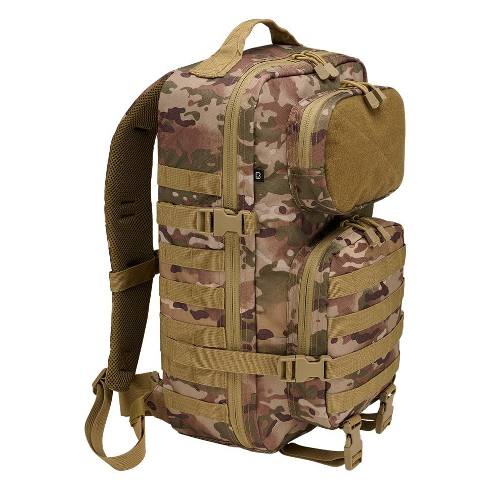Levně BRANDIT batoh US COOPER VELCRO velký TACTICAL CAMO