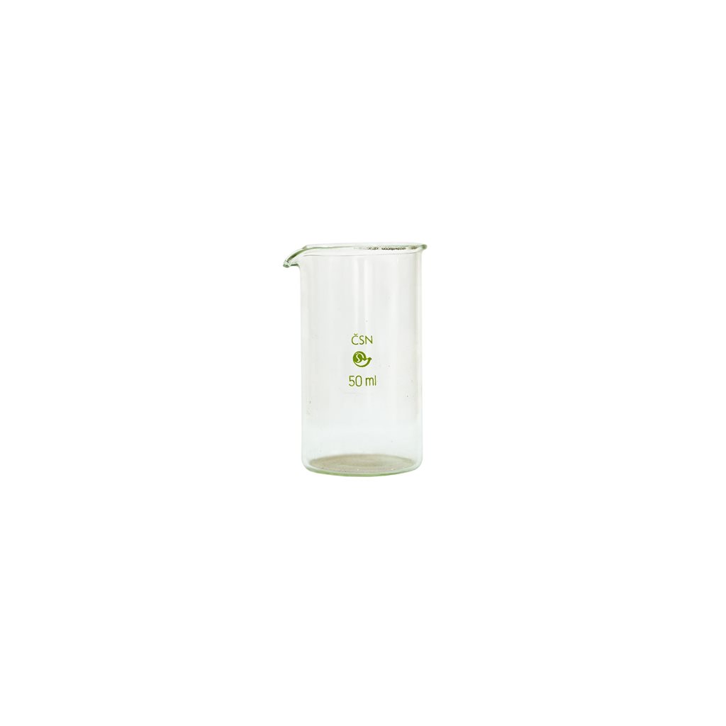 Levně Kádinka skleněná 50ml