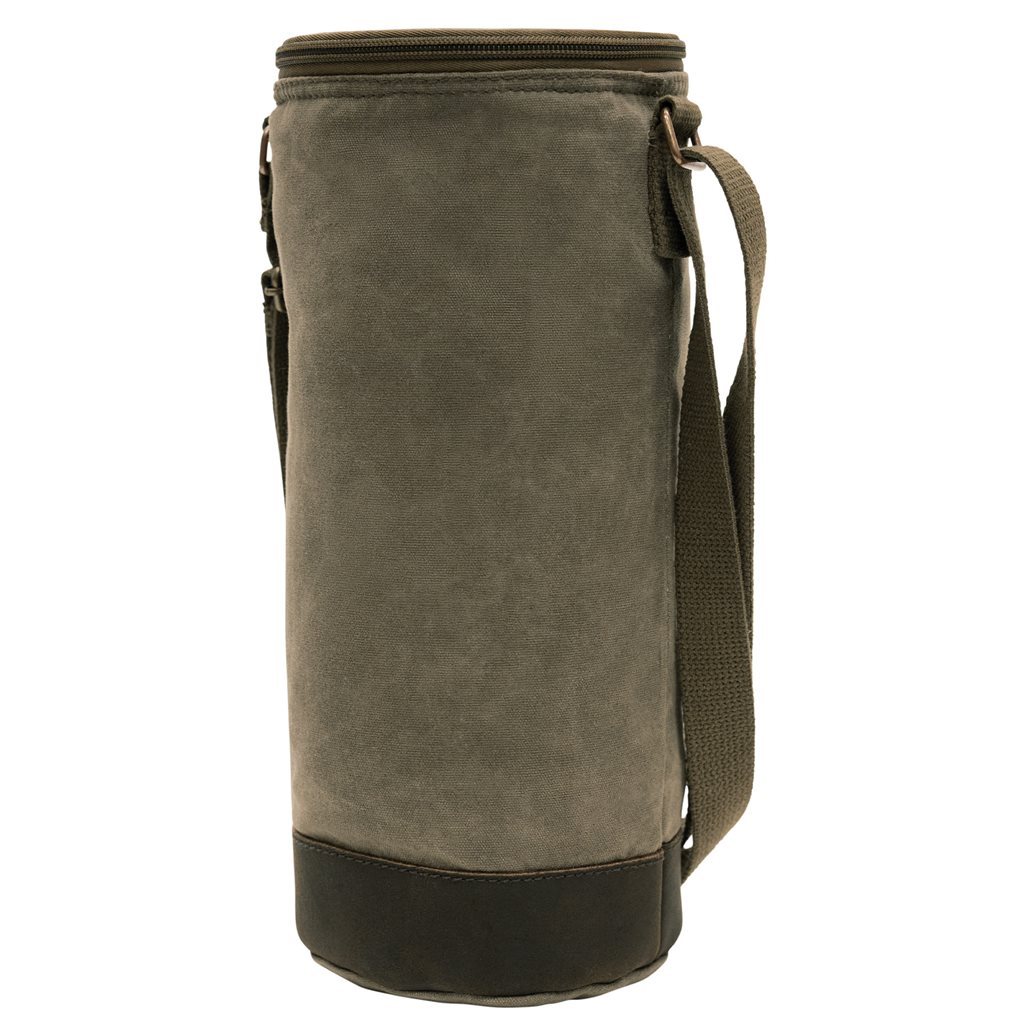 Levně ROTHCO taška WINE na chlazené nápoje ZELENÁ