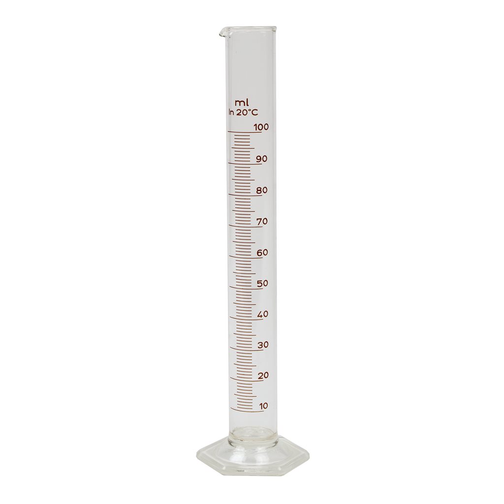Levně Odměrný válec skleněný 100ml