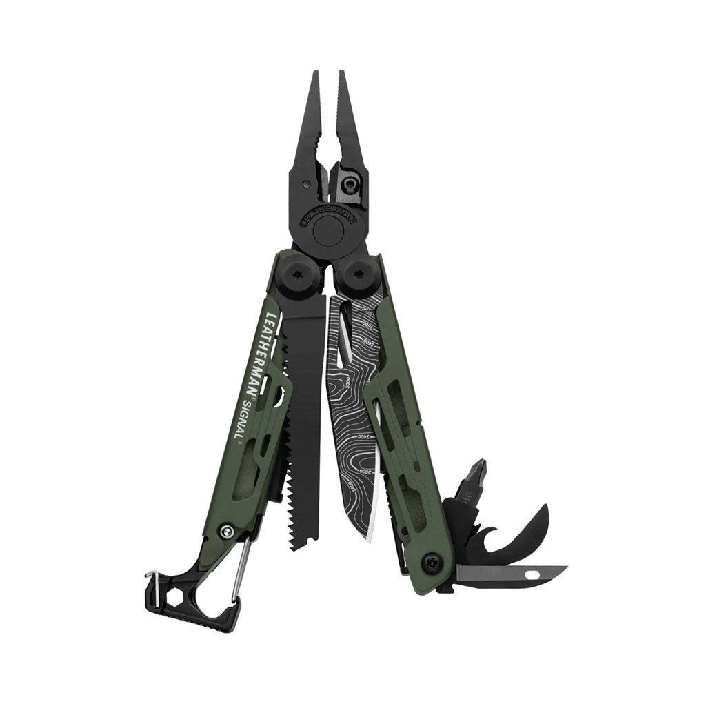 Levně Leatherman kleště multifunkční skládací SIGNAL TOPO