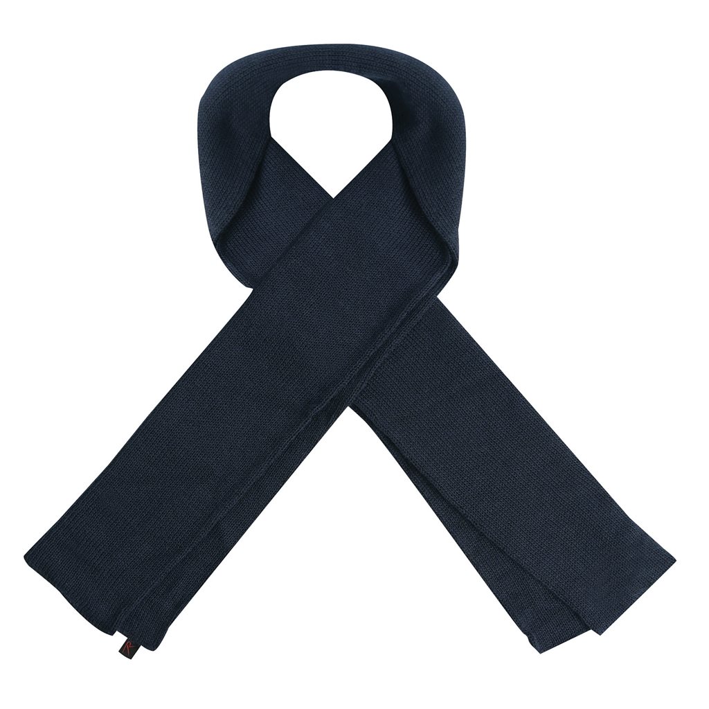 Levně ROTHCO šála vlněná dvouvrstvá NAVY BLUE