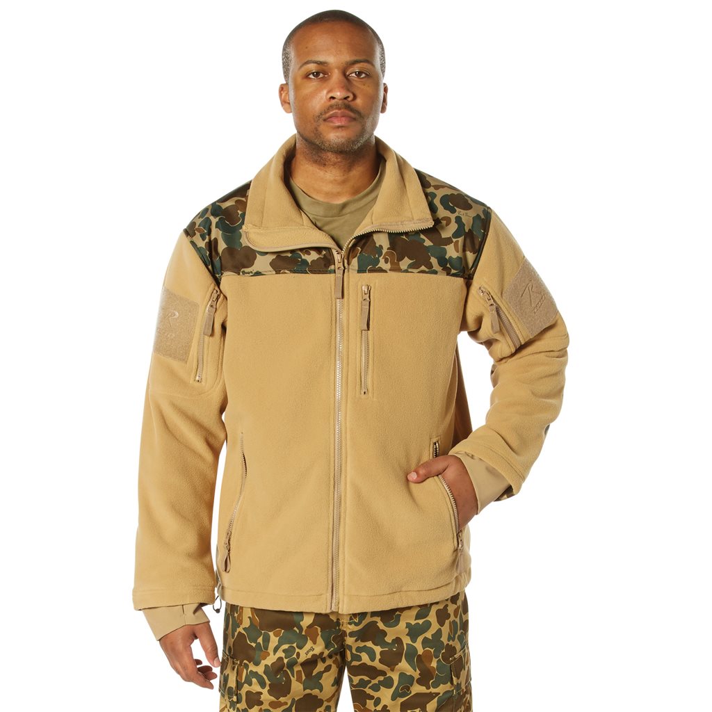 Levně Bunda SPEC OPS fleece FRED BEAR CAMO
