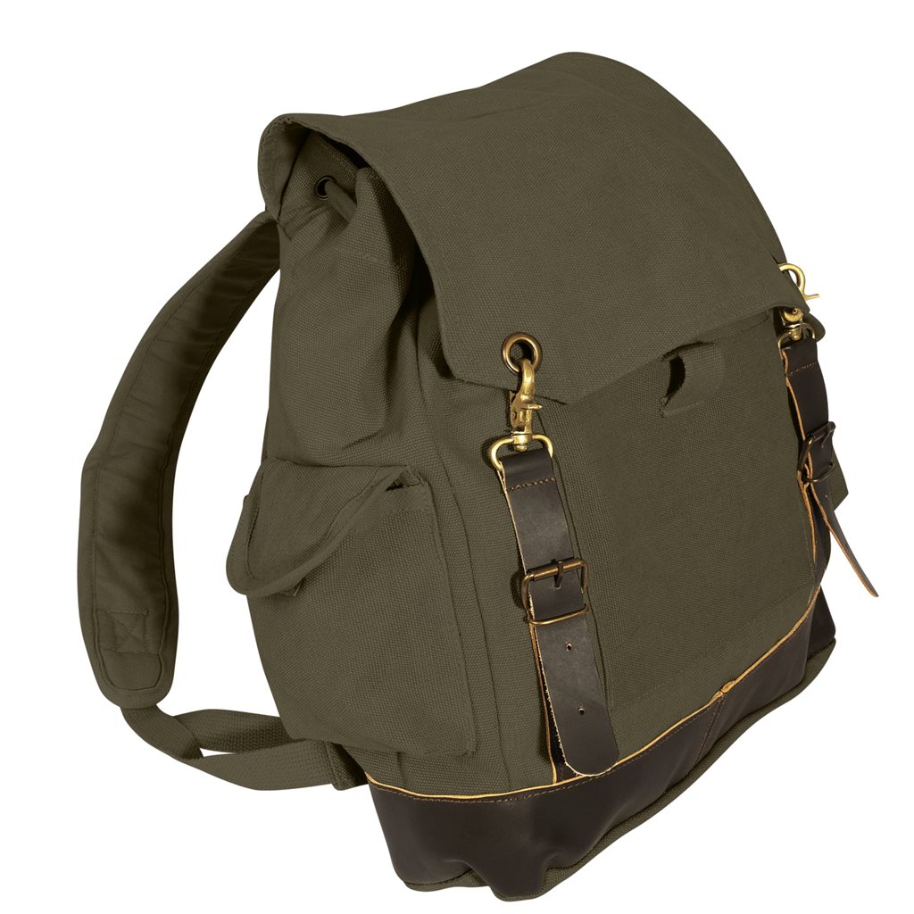 Levně ROTHCO batoh EXPEDITION VINTAGE ZELENÝ