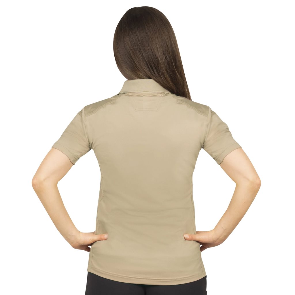 Polokošile dámská TACTICAL PERFORMANCE krátký rukáv SILVER TAN vel. XS