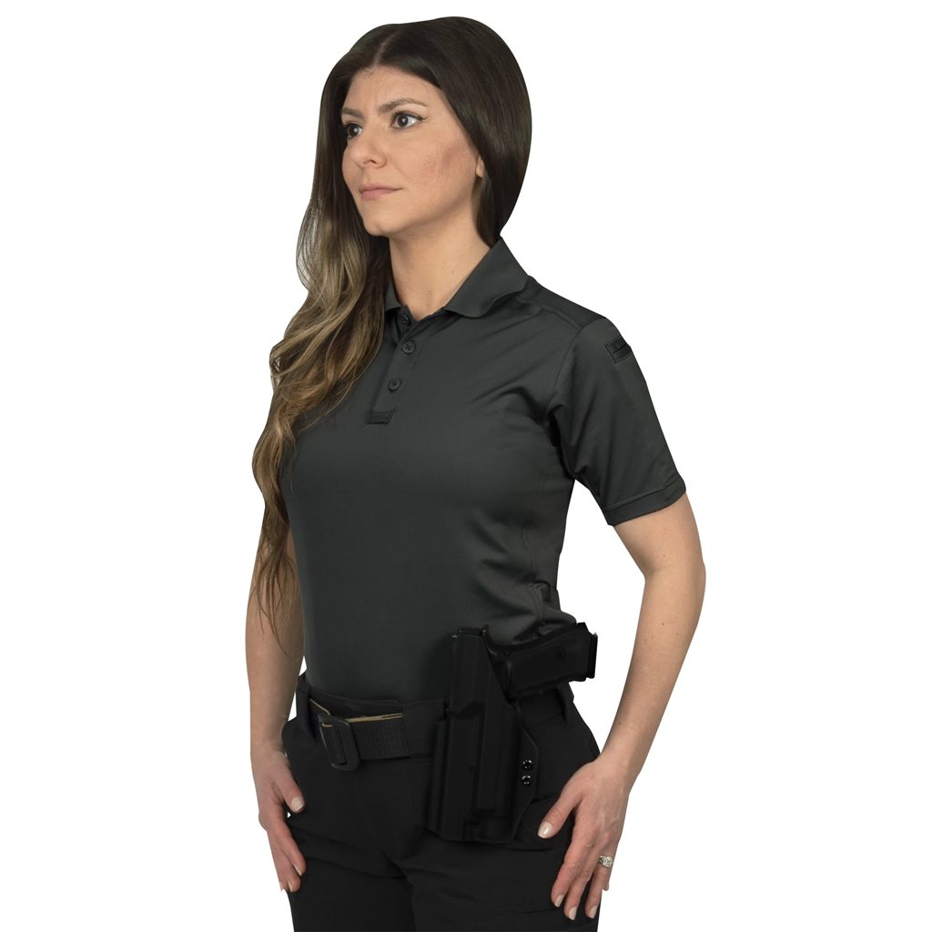Polokošile dámská TACTICAL PERFORMANCE krátký rukáv CHARCOAL ŠEDÁ vel. XXL
