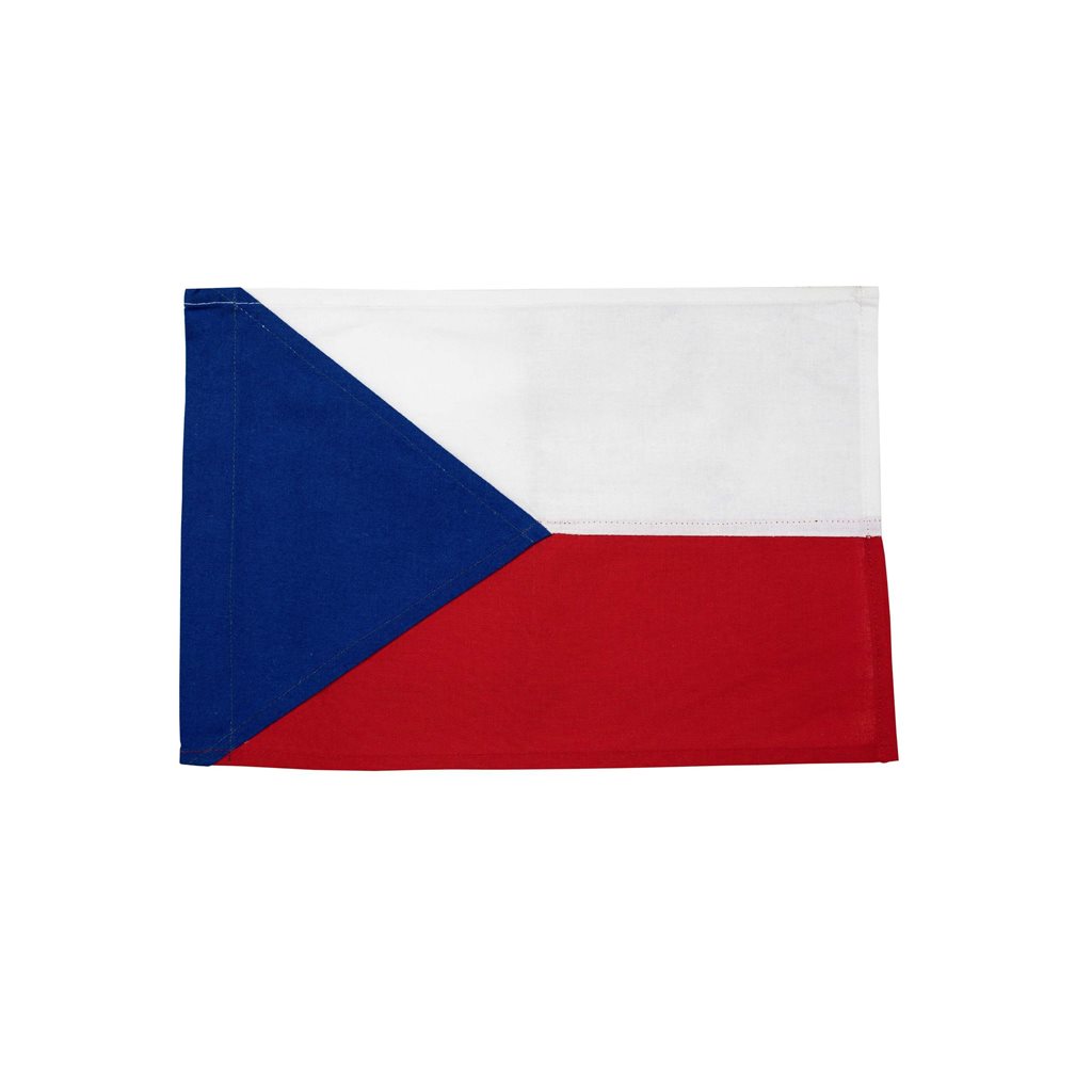 Levně Vlajka ČESKÁ REPUBLIKA bavlna 150 x 300 cm