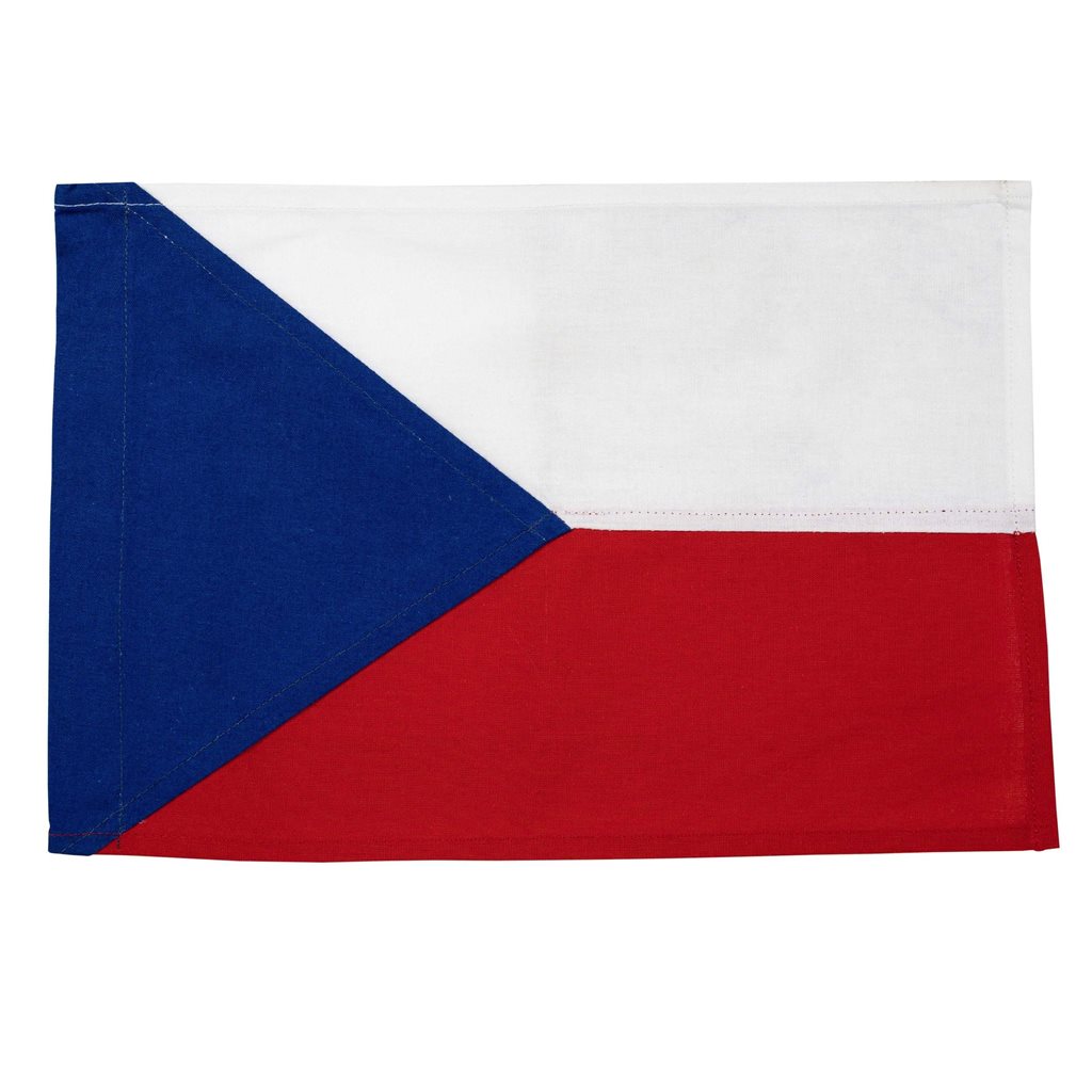 Levně Vlajka ČESKÁ REPUBLIKA bavlna 150 x 500 cm