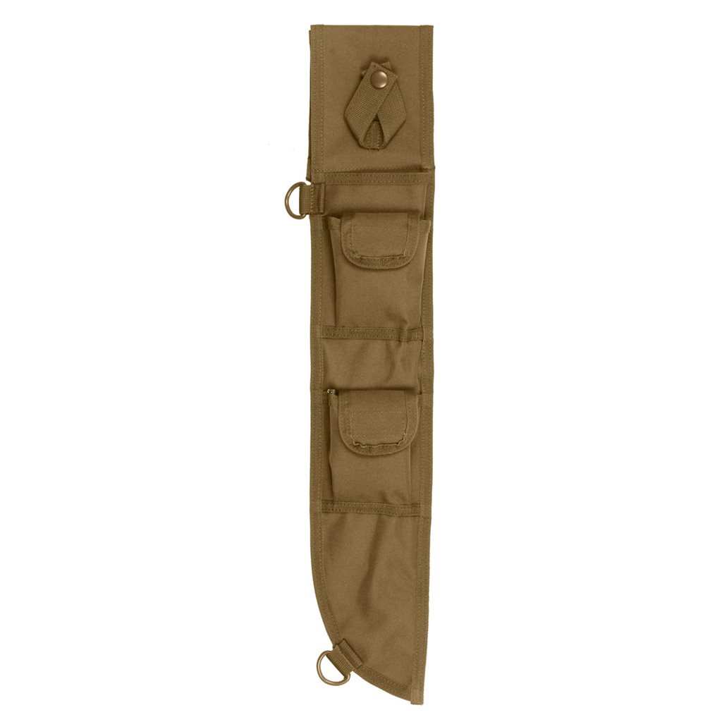Levně ROTHCO pouzdro na mačetu 45 cm s kapsami COYOTE