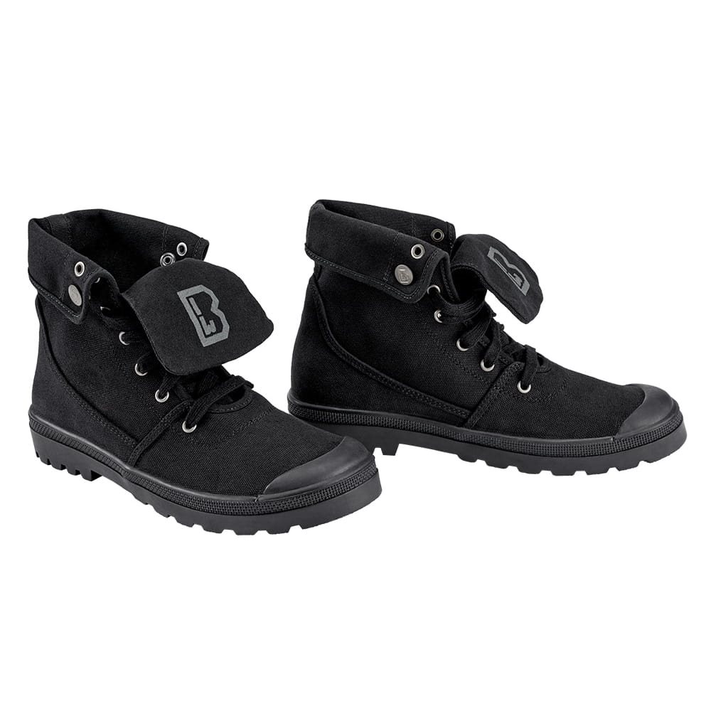 Boty MILITARY SNEAKER plátěné ČERNÉ vel. 42