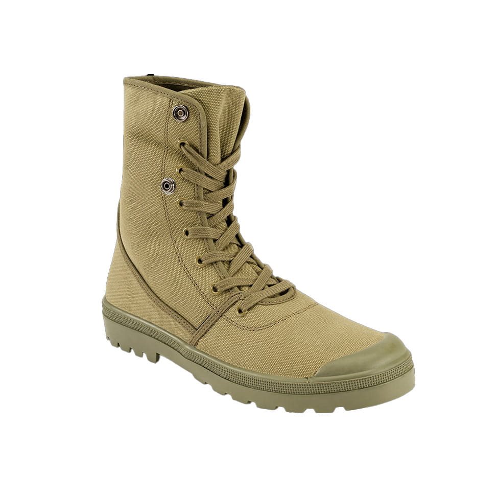 Boty MILITARY SNEAKER plátěné ZELENÉ vel. 45