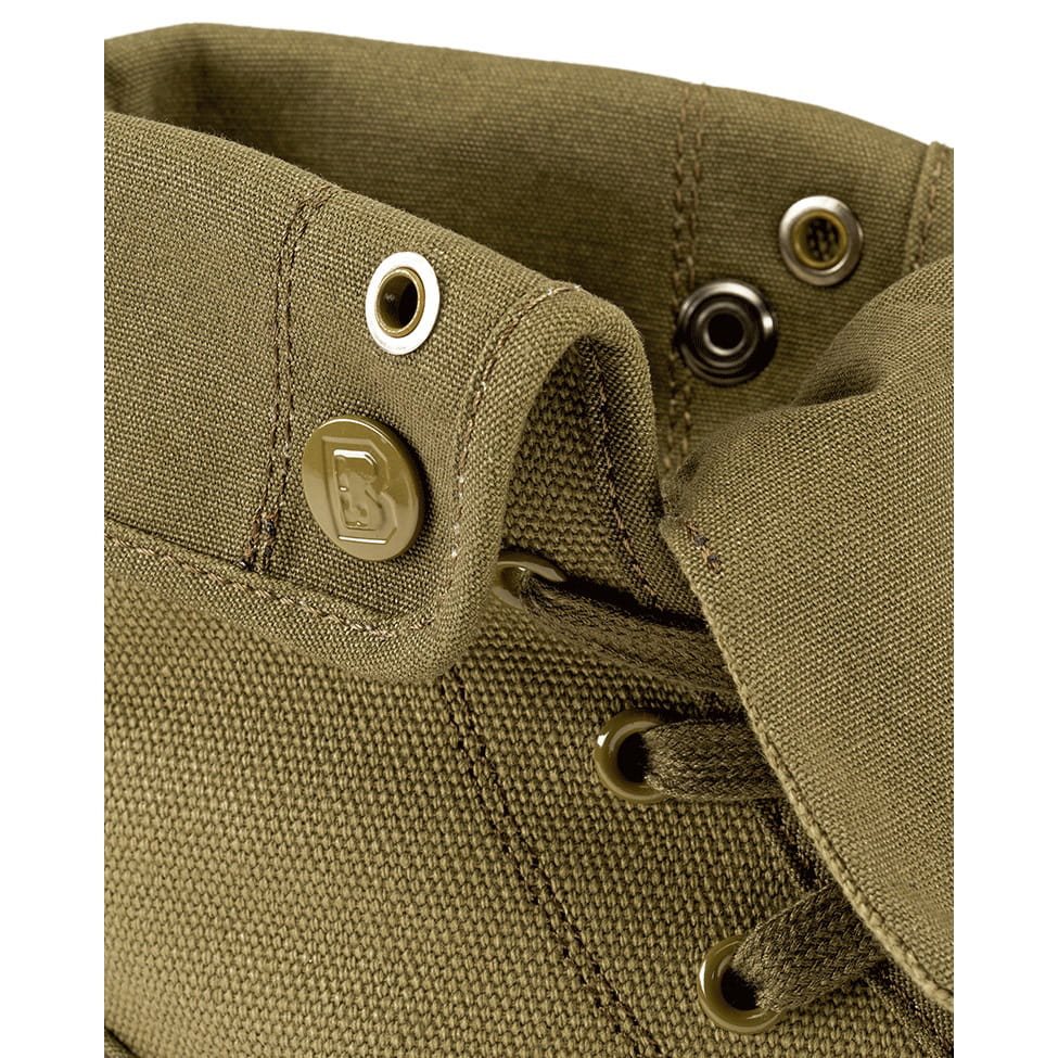Boty MILITARY SNEAKER plátěné ZELENÉ vel. 41