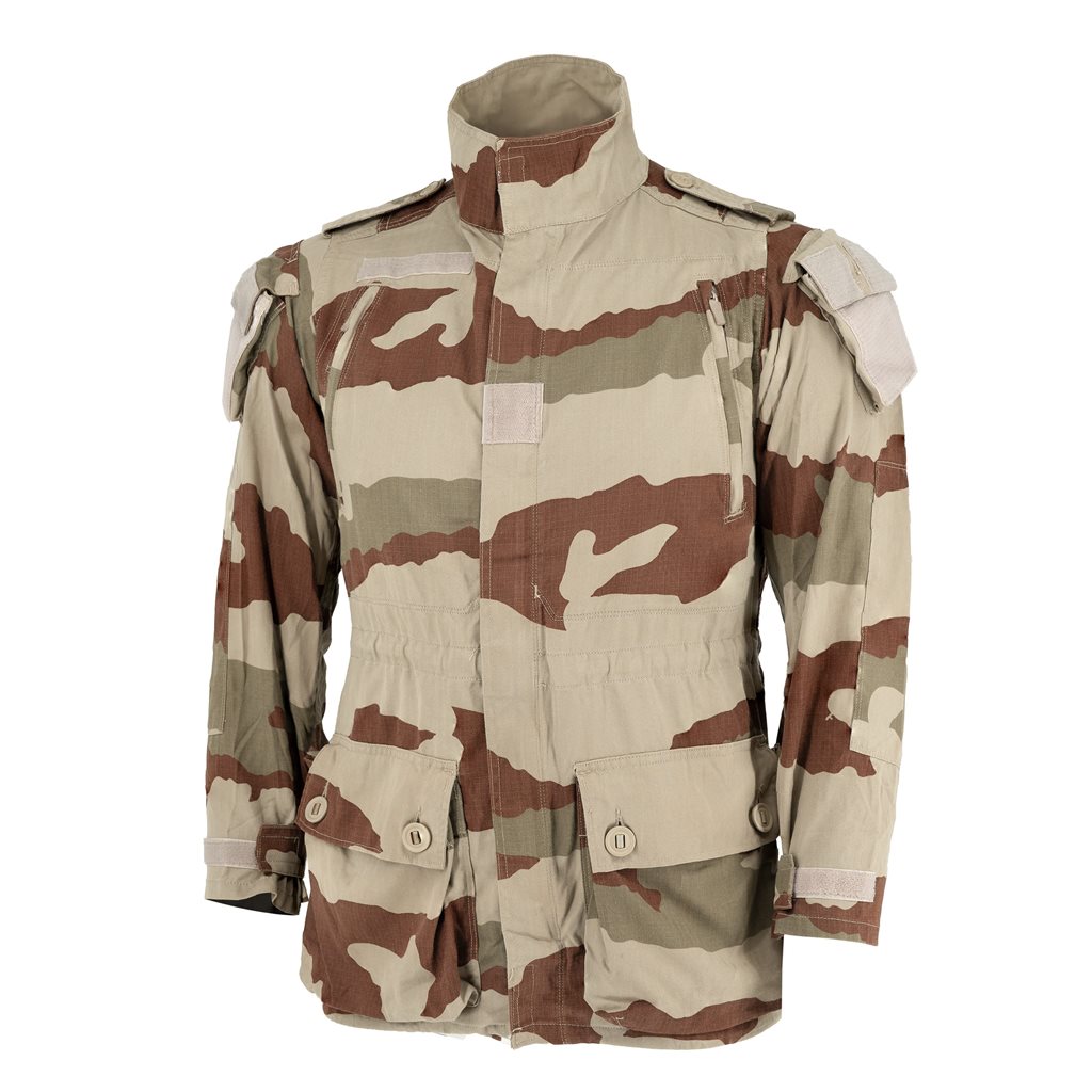 Bunda FRANCOUZSKÁ Combat T4 S2 rip-stop CCE DESERT použitá vel. 89-96 L