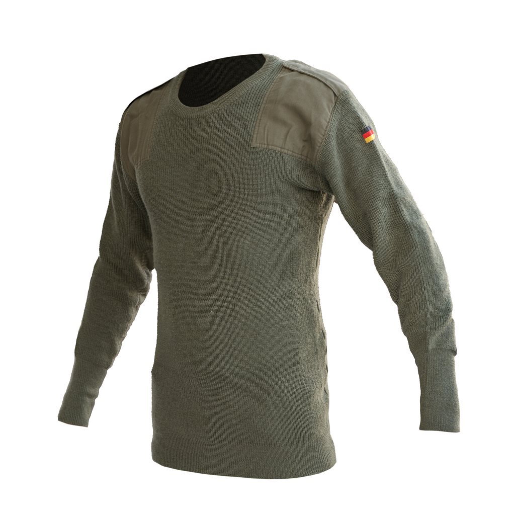 Svetr BW pullover ZELENÝ bez kapsy originál použitý vel. 52