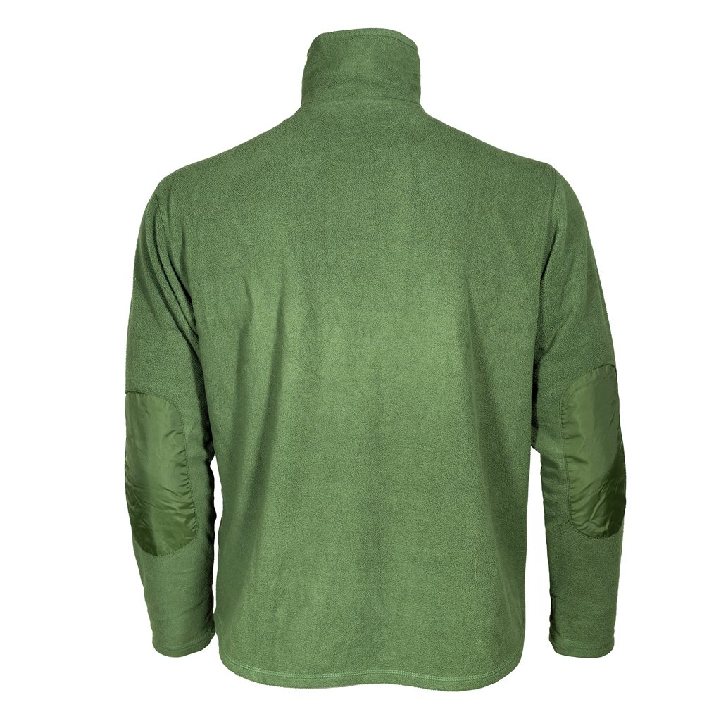 Mikina FLEECE řecká 3/4 zip ZELENÁ použité vel. XXL