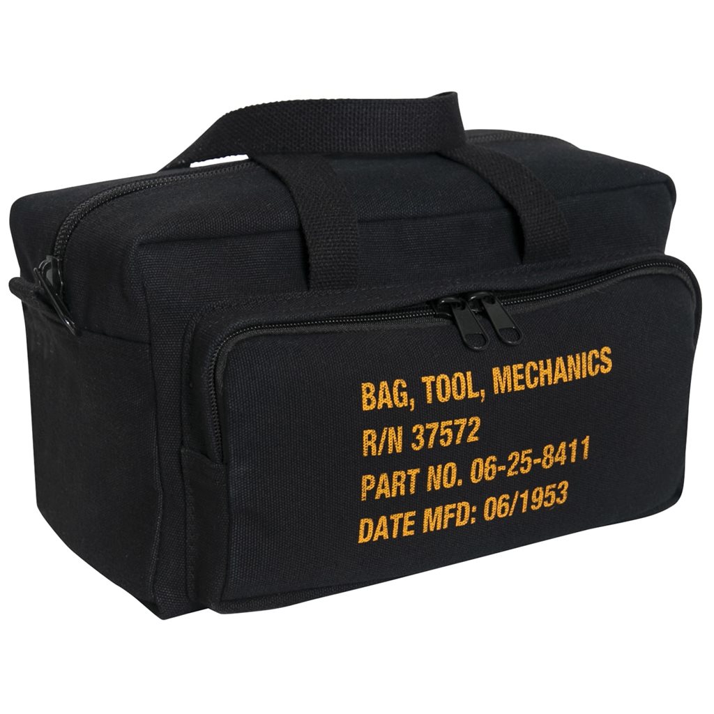 Levně ROTHCO taška GI MECHANICS TOOL plátěná ČERNÁ