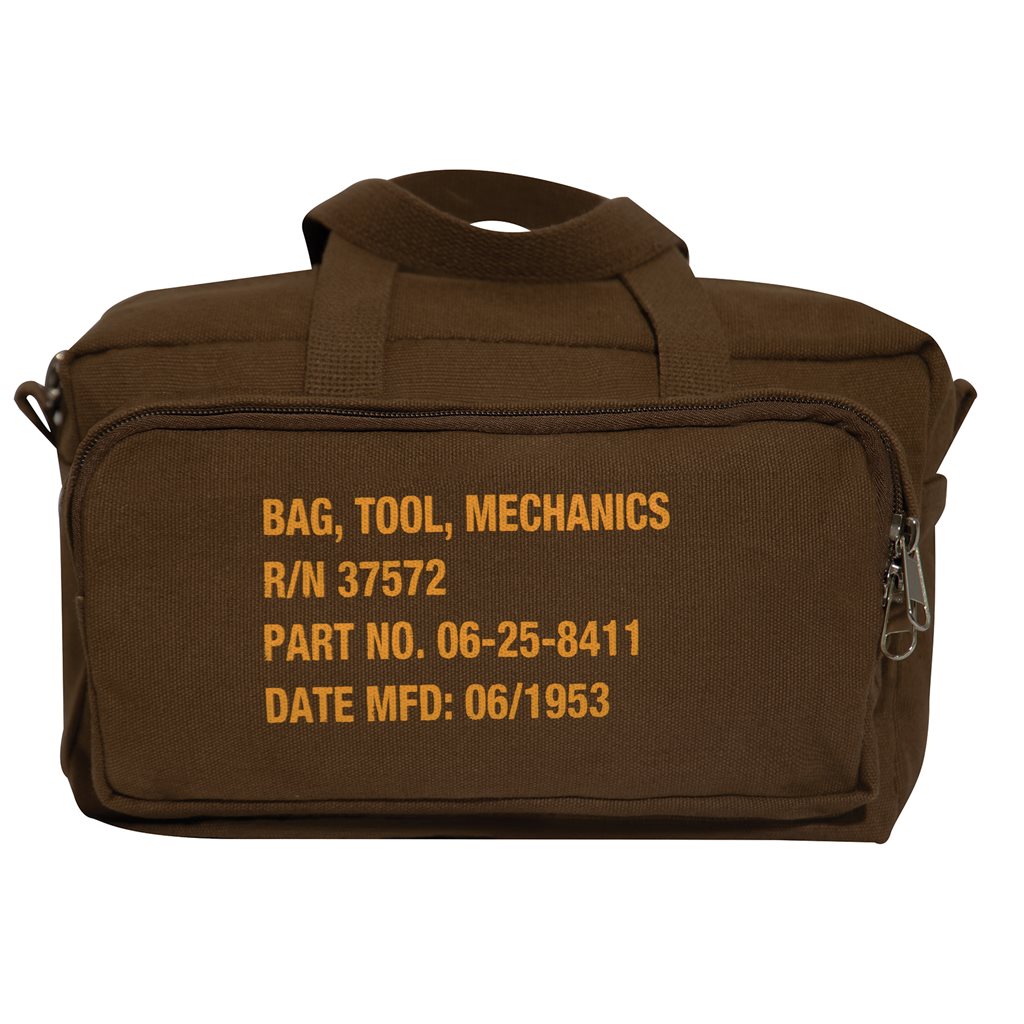 Levně ROTHCO taška GI MECHANICS TOOL plátěná EARTH BROWN