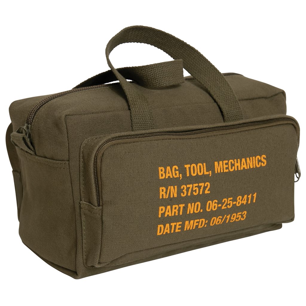 Levně ROTHCO taška GI MECHANICS TOOL plátěná ZELENÁ