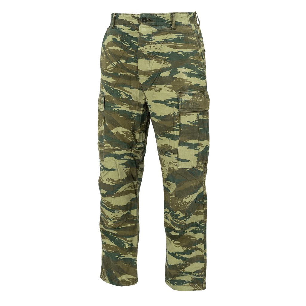 Levně Kalhoty BDU řecké LIZARD CAMO