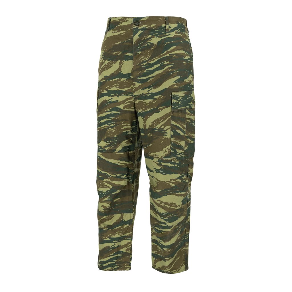 Levně Kalhoty BDU řecké kepr LIZARD CAMO