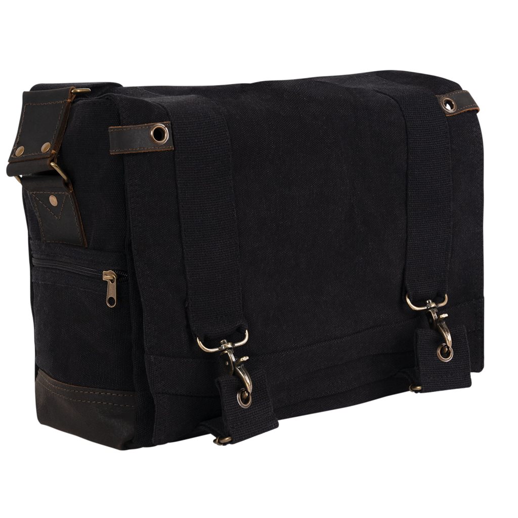 Levně ROTHCO taška VINTAGE přes rameno B-15 PILOT MESSENGER ČERNÁ