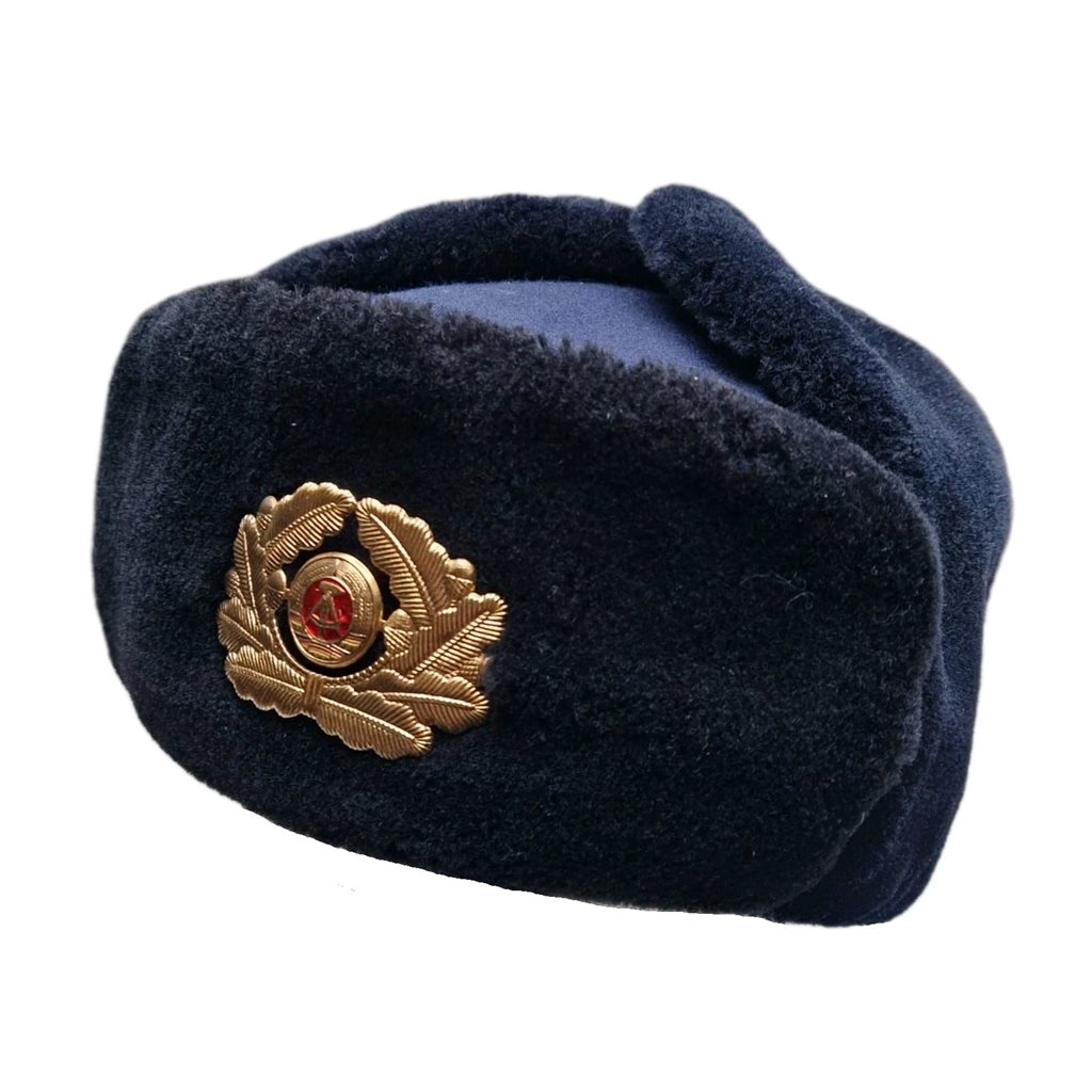 Levně Beranice NVA MARINE důstojnická se zlatým odznakem MODRÁ