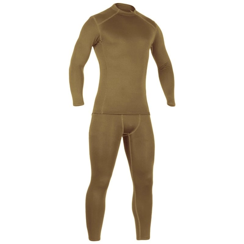 Levně Komplet funkční spodky a triko SECOND SKIN LEVEL II COYOTE