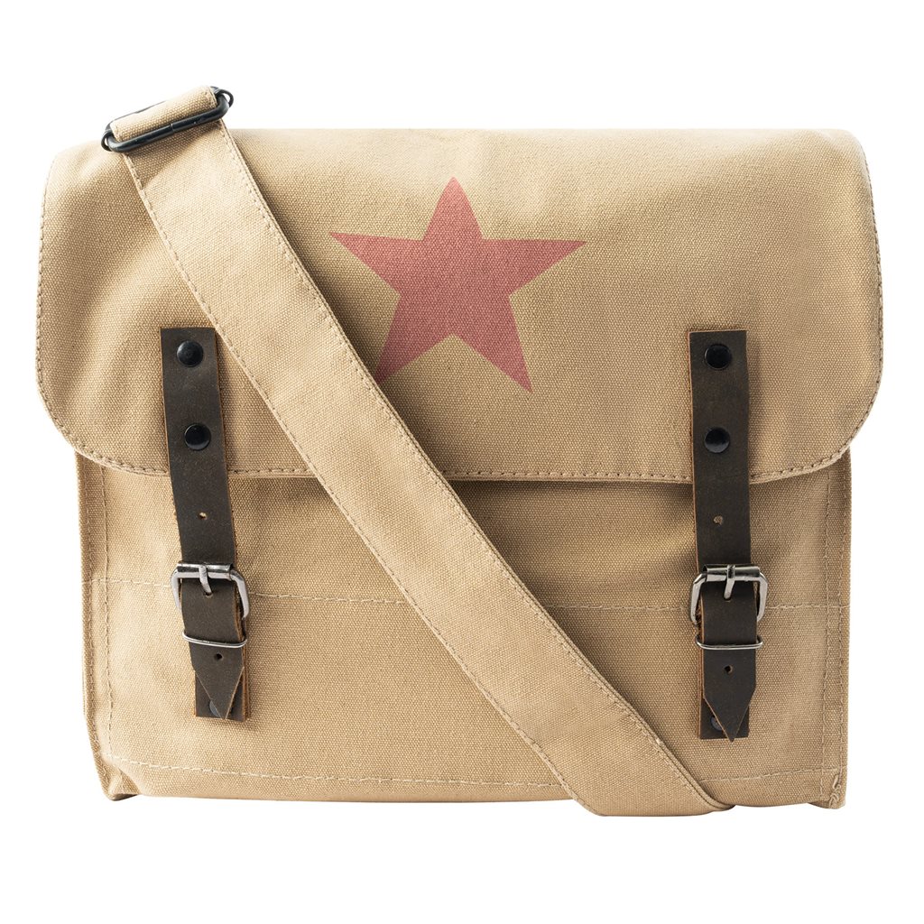 Levně ROTHCO taška přes rameno s hvězdou KHAKI STAR