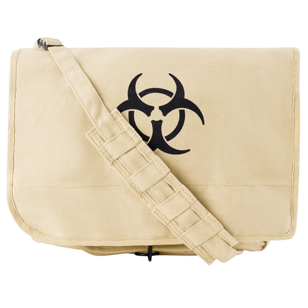 Levně ROTHCO taška PARATROOPER přes rameno BIO-HAZARD