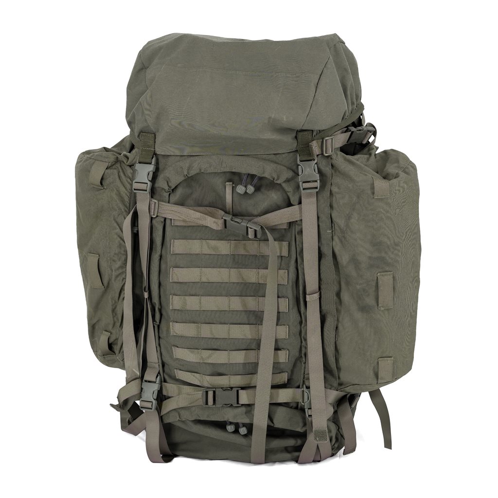 Batoh VELKÝ BW SNIGEL DESIGN 110L ZELENÝ použitý