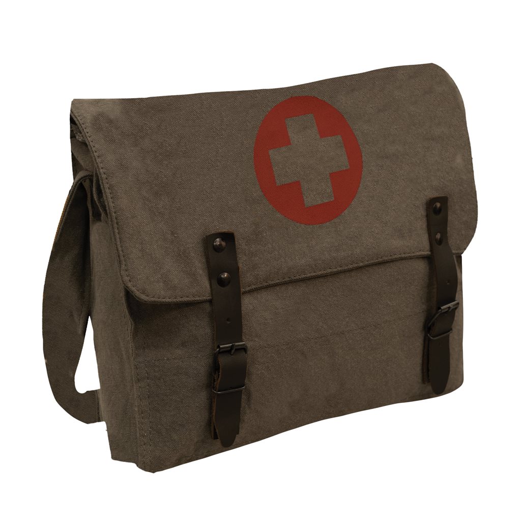 Levně ROTHCO taška přes rameno zdravotní CROSS OLIVE DRAB